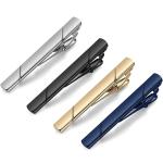 Colors Regular Necktie Clamp Wedding Business Tie Pin Clip Gold Silver Tie Clips