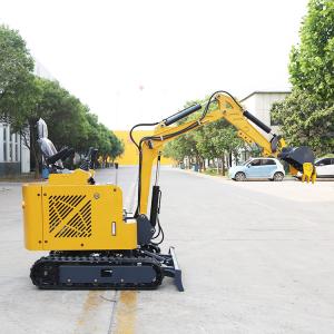 Wholesale Diesel Mini Digger Agricultural Micro Clamshell Shovel Escavator 1.8 Ton Household Crawler 1ton Mini Excavator from china suppliers