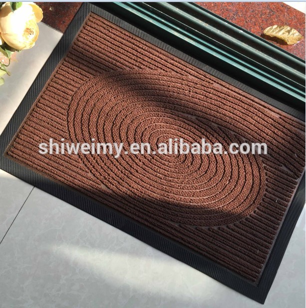 Polypropylene loop embossed mat Rubber mat