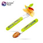 Factory Direct Customized logo stainless steel cute cartoon plastic PS handle