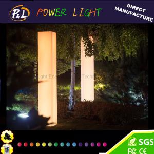Wholesale 16 Colors Changing LED Square Pillar Light Wedding decoration from china suppliers