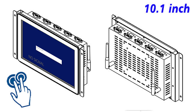 10.1-Inch Touch Embedded Screen for Kiosks, Medical Terminals, Industrial Equipment, and Payment Machines