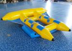 Towable Inflatable Flying Fish , Inflatable Banana Boat 2.8 * 2.6 Meter