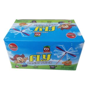 China Flyer Toy With Multi Fruit Flavor 5g CC Stick Candy Powder Stick With Lovely Toy on sale