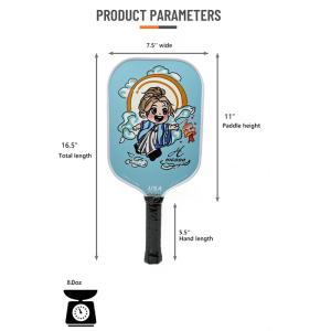 Wholesale 13mm Pickleball Paddle Honeycomb Core Pickleball Paddle Cartoon from china suppliers
