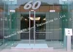 Aluminum Frame Sliding Double Glass Facade Doors For CBD Office or Exhibition