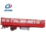 3 Axles 60 Tons Animal Poultry Grid Positions Semi Trailer with Max Payload