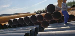 China ASTM A53 Grade B LSAW Steel Pipe 28 Inch Large Diameter For Building Materials on sale