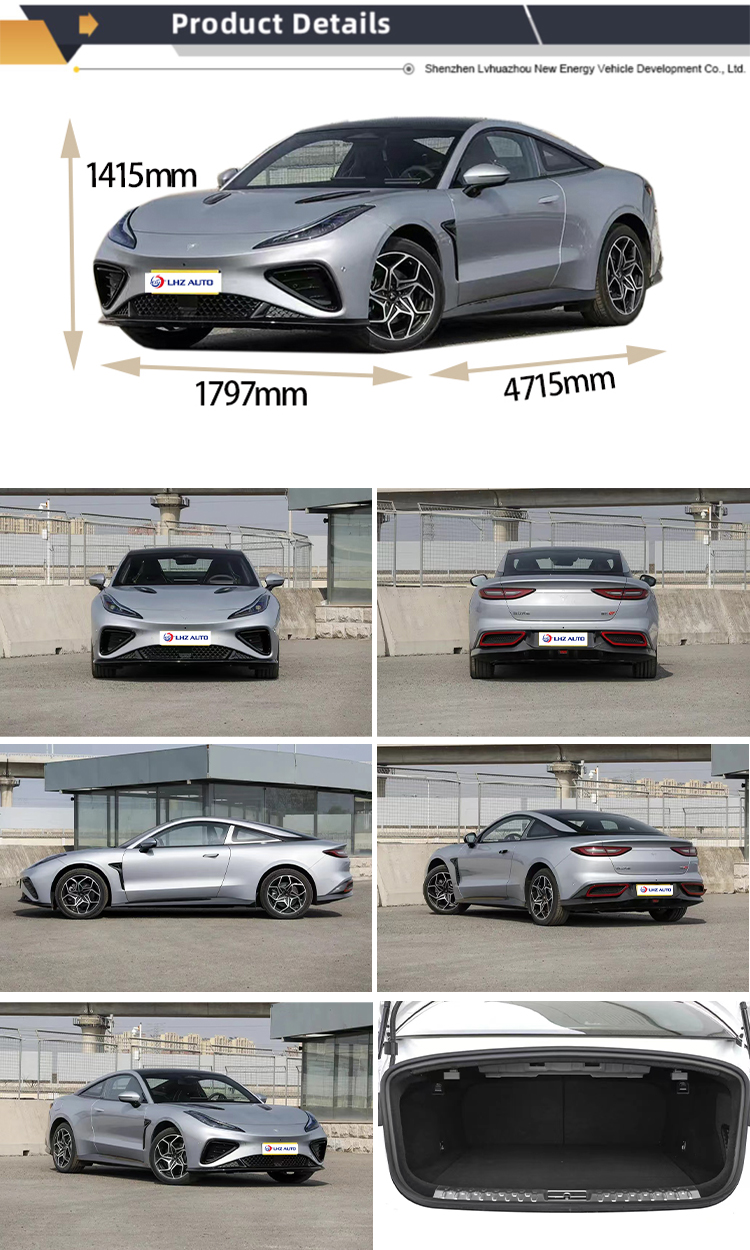 Pure Electric NETA GT The Ultimate 2024 Two Door GT Sports Car with 3.6s Acceleration