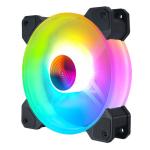 High Quality Axial Airflow PC LED Light Cooler Fan 1200rpm Computer Case RGB fan