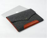 Newest Styles Products Felt Laptop Bag With Bright Fastener Good Quality