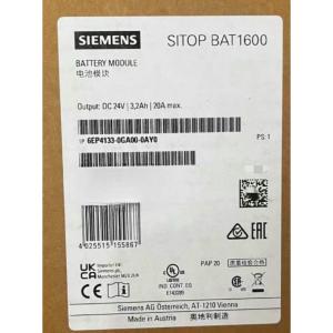 Wholesale SIEMENS 6EP4133-0GA00-0AY0 SITOP BAT1600 24 V DC 3.2 AH PB BATTERY MODULE WITH MAINTENANCE- FEE CLOSED LEAD-ACID BATTERY from china suppliers