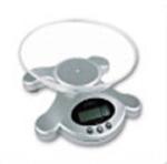 Transparent Accurate Electronic Kitchen Weighing Scales with Low Battery