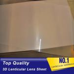 PLASTIC LENTICULAR 75 LPI lenticular lens 3d PP lenticular sheet 0.45mm plastic