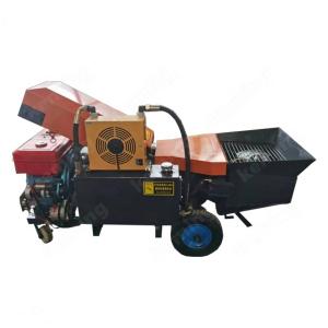 China KMB Series Small Mobile Concrete Pump 40mm Max Aggregate Size 2.5t/M3 Density on sale