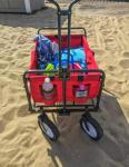 Retractable Handle Stall Folding Car For Outdoor Camping