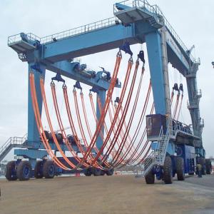 Wholesale Double Girder Travel Lift Gantry Crane 30m Heavy Capacity 50Hz from china suppliers