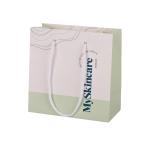 Shopping Custom Printed Paper Bags Art Paper Matte Lamination With Nylon Rope