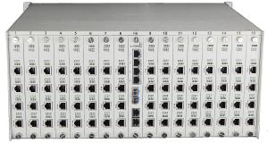 Wholesale 256 channel voice optical transmitter and receiver fiber optic network equipment. from china suppliers
