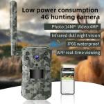 Weatherproof 4MP Outdoor Trail Camera IP66 18650 Battery With Night Vision