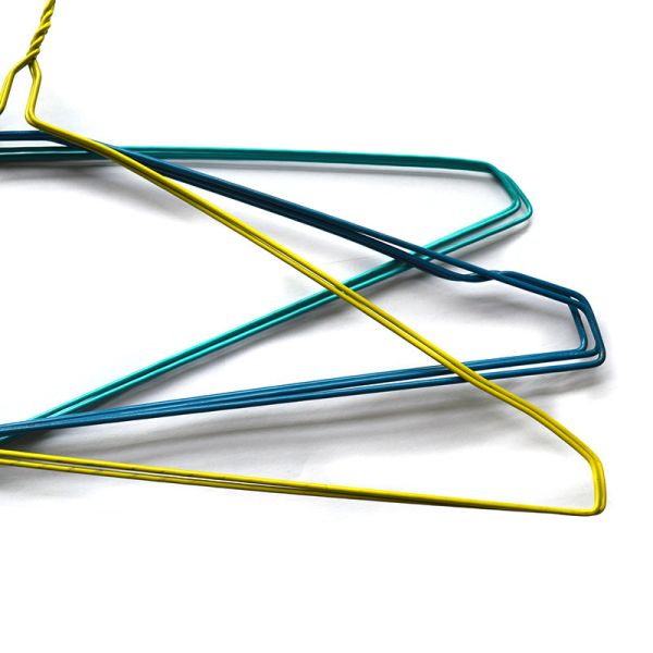 High Loading Capacity Clothes Wire Hanger Rust Resistance Single Tube Style 2450 Boxes for a 40ft Container