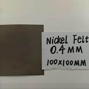 Wholesale 0.4mm Thick Nickel Felt AEM Hydrolyzed Pure Nickel Sintered Felt from china suppliers
