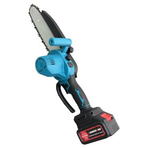 Wholesale Blue Lithium Handheld Battery Mini Chainsaw Electric Wood Cutting Machine 12 Inch from china suppliers