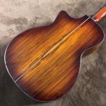 Custom Solid KOA Wood Top K24ce Ebony Fingerboard 41" Folk Electric Guitar