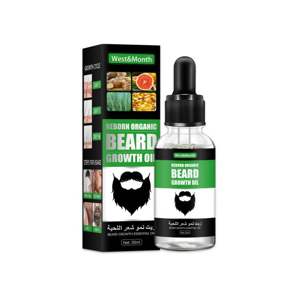 100% Natural Beard Growth Oil For Men Abeis OEM ODM Professional Daily Beard