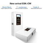 48V Lithium LiFePO4 Solar Battery Touchable Screen 300AH Wall Mounted Battery