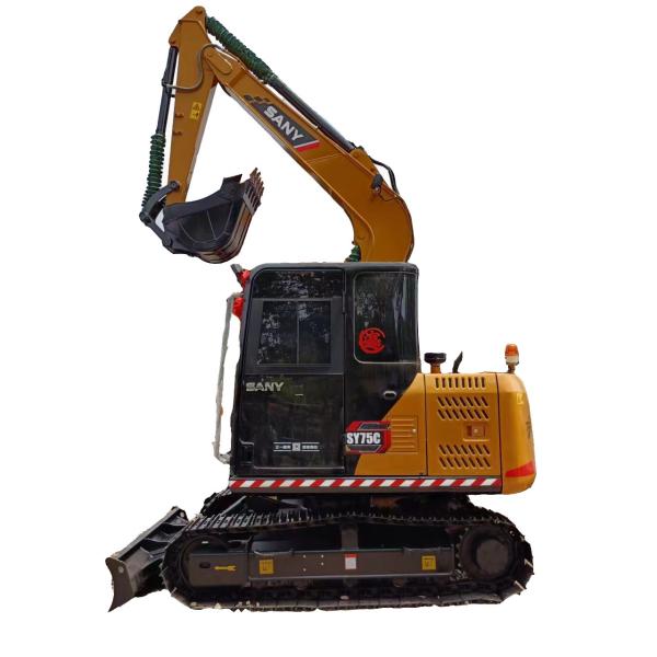 Used Sany SY75C Excavator 7 Ton Brand New Style SY 75CPRO Diesel Engine