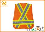 Fluorescent Orange Reflective Safety Hi Vis Mesh Vests for Warning Protection