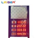 Completely Gas Price Sign 8'' Digit Height With Foothold And LOGO