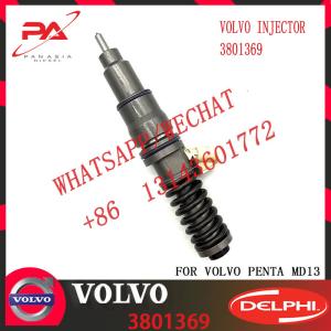 Wholesale High Quality 4 pin Diesel Fuel Injector 3801369 Common Rail Injector BEBE4D18002 For V-O-L-V Truck PENTA MD13 from china suppliers