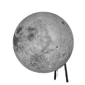 Wholesale Customized Logo and size Large Advertising Inflatable Model Led Light Inflatable Moon Balloon for Decoration, wedding,event. from china suppliers