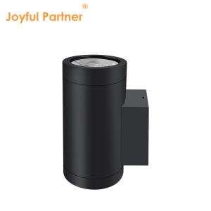 Wholesale Up And Down Exterior Wall Mounted Extruded Aluminum Alloy 3000-6000K 18W 24W Outdoor Wall Lamp Cob LED Black Housing Color from china suppliers