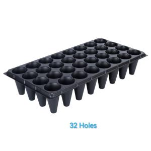 Wholesale 32 Hole High Deep Hole Tray PS Seed Nursery Tray For Flower And Strawberry from china suppliers