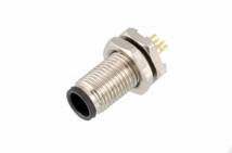 Wholesale M5 Male Back Mount Socket Solder Screw M5*0.5 3/4pin 20A IP67 from china suppliers