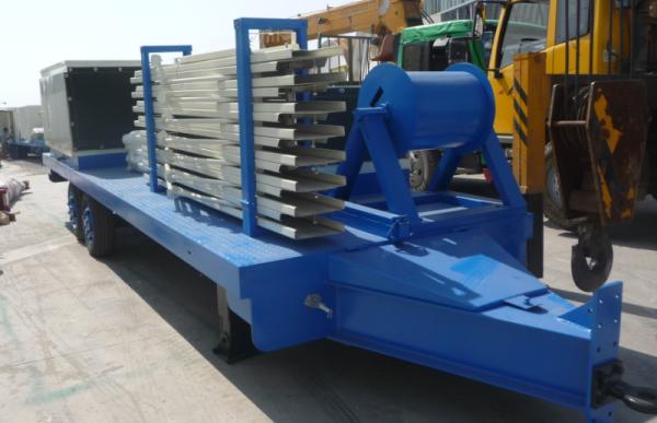 Hydraulic Cutting K Style Long Span Roll Forming Equipment For Warehouse