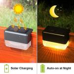 Outdoor Solar Energy Powered Pathway Lights LED Solar Garden Lights For Step