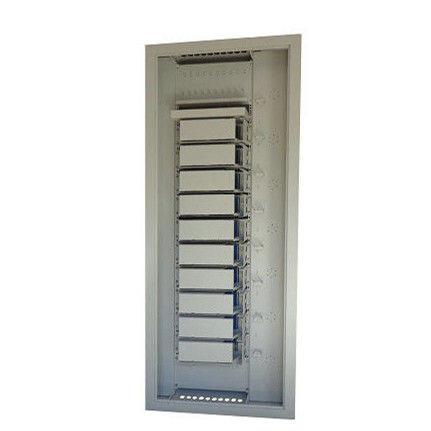 Frosted Texture Fiber Optic Distribution Cabinet High Density Full Front