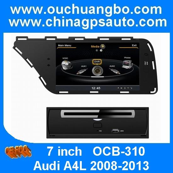 Ouchuangbo Car Radio Navi Multimedia S100 Audi A4L 2008-2013 Wifi Bluetooth RDS