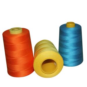 Wholesale High Resistance Polyester Sewing Thread For Quilting , Weaving / Knitting Spun Polyester Thread from china suppliers