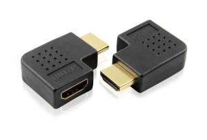 Wholesale Gold Premium Adapter,up angle hdmi male to female adapter converter from china suppliers