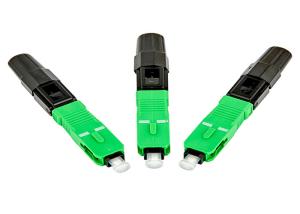 Wholesale Fiber Optic SC Type Quick Assembly Connector Single Mode from china suppliers
