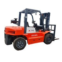 Wholesale HELI 7 Ton Heavy Duty Diesel Forklift Used 3m Lifting Height With 2 Stages Masts from china suppliers