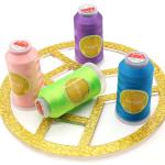 4000 Yard 120d/2 100% Polyester Filament Yarn 40s/2 for Embroidery Machine Boho