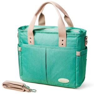 Wholesale Women Pure Color Insulated Lunch Box With Detachable Shoulder Strap from china suppliers