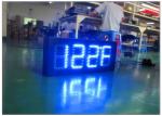 Custom Size Large Outdoor LED Price Signs For Gas Stations With 4 And 5 Digit