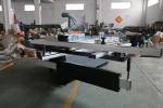 Accuracy Woodworking Tool Double Saw Panel Saw Machine with 300mm Main Saw Blade
